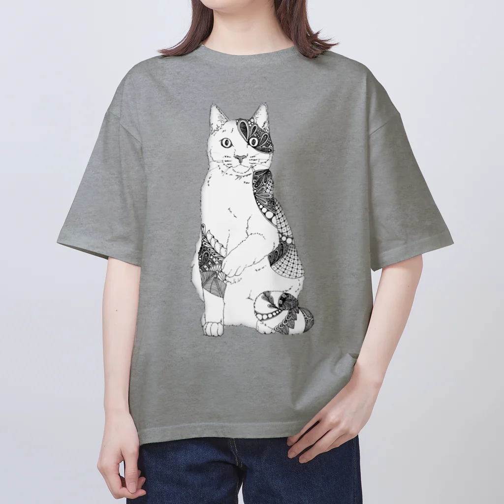 とうきちの三毛猫 オーバーサイズTシャツ