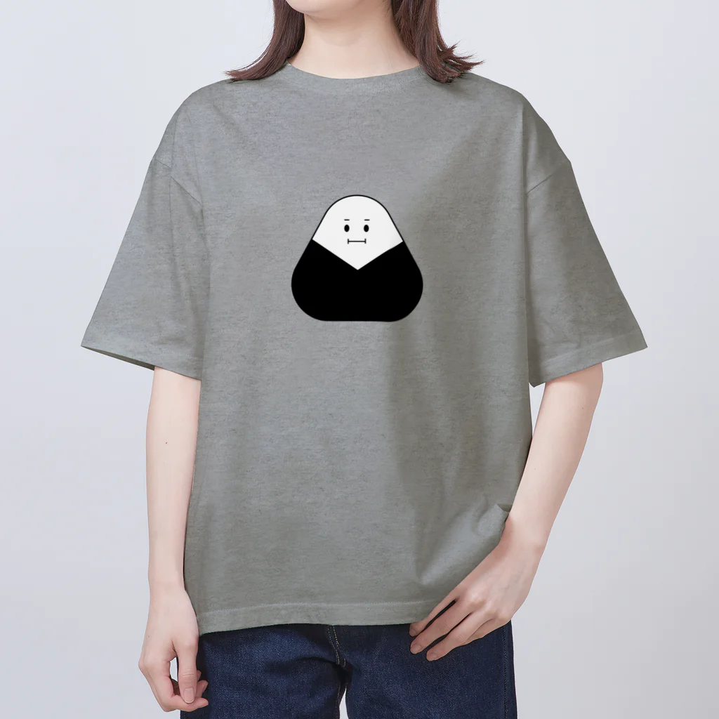 💊0-gravity💊のおにぎり 一文字（V字） Oversized T-Shirt