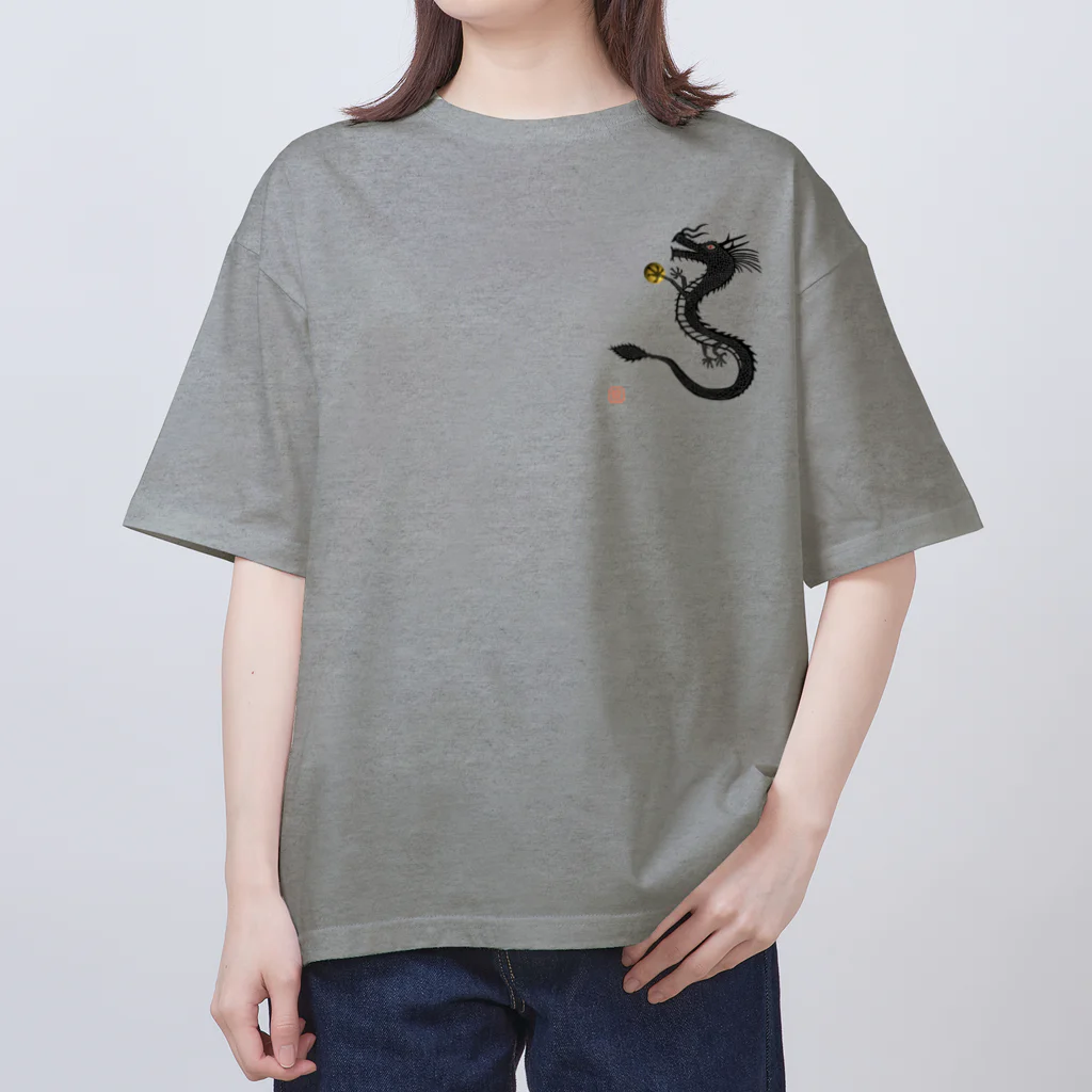 kscotoの龍文字 Oversized T-Shirt