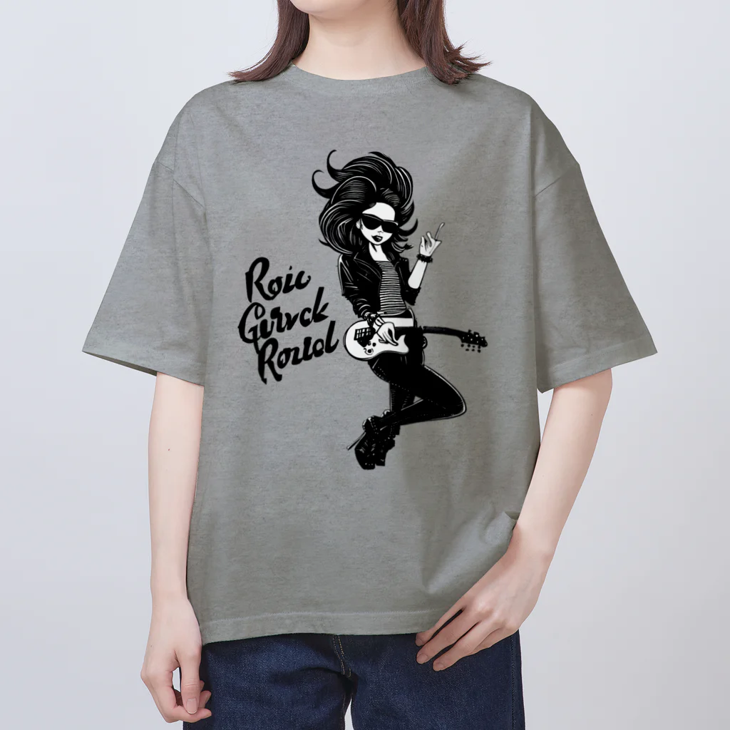 islandmoon13のROCKな女 オーバーサイズTシャツ