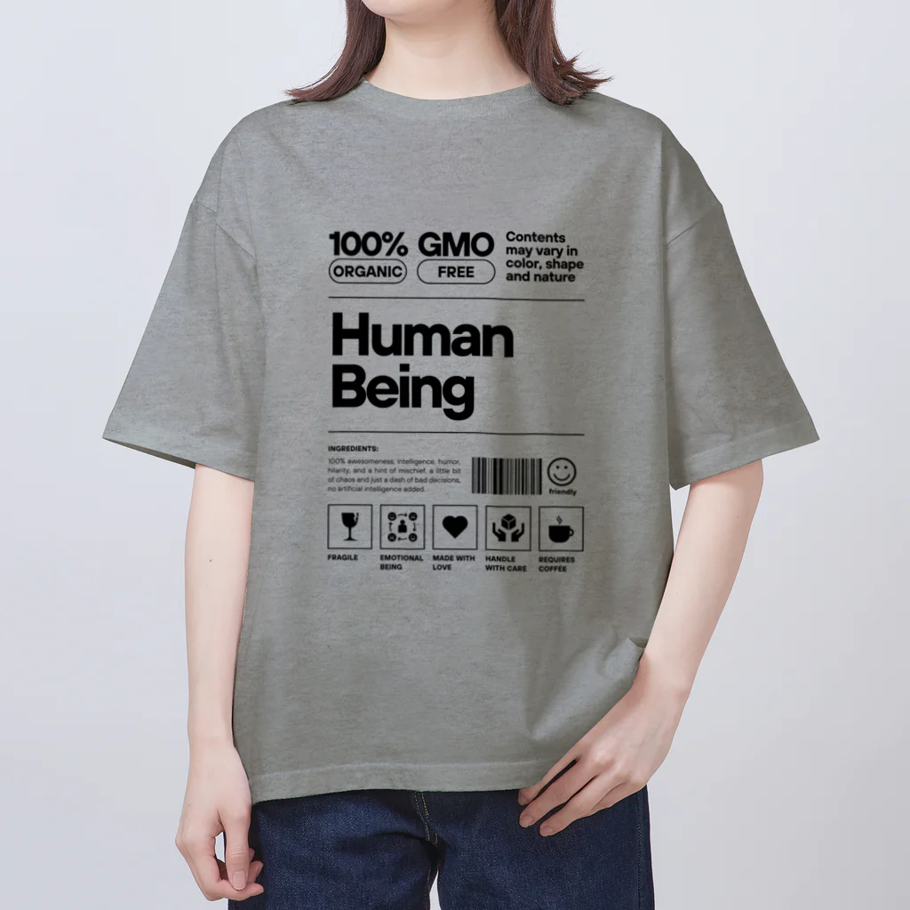 Smiling Dogのマニュアル（人類） オーバーサイズTシャツ