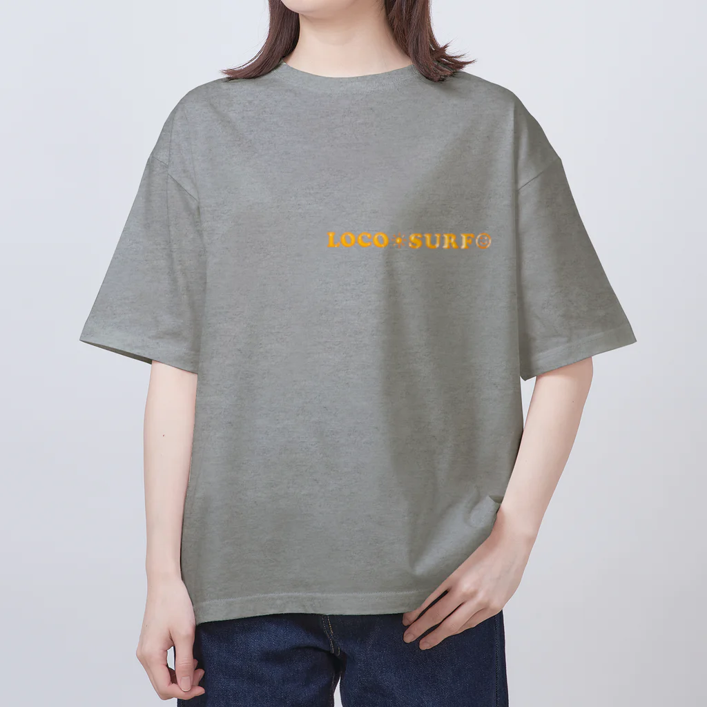 LOCO_のサーフボードのプリントグッズ オーバーサイズTシャツ