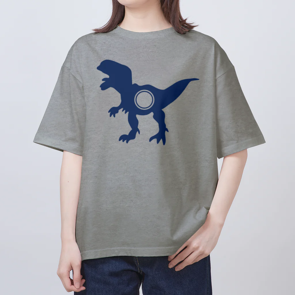 MELLOW-MELLOWのDinosaurs monogram6 オーバーサイズTシャツ