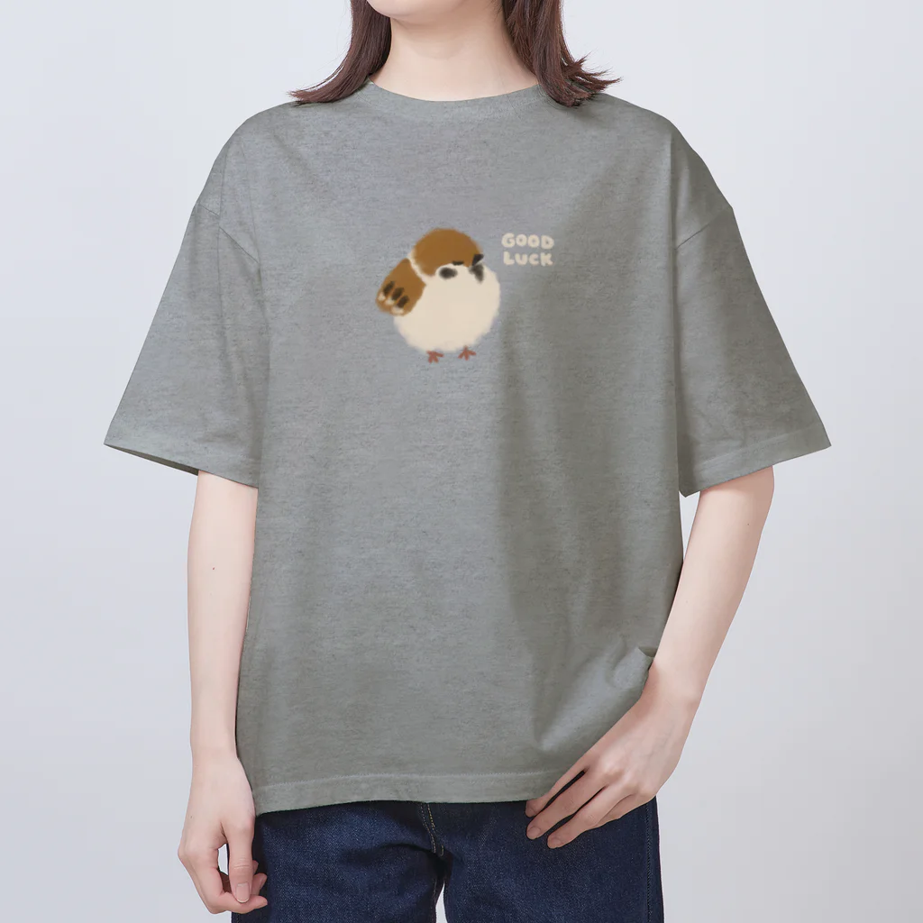 kiki25のふくら雀 オーバーサイズTシャツ