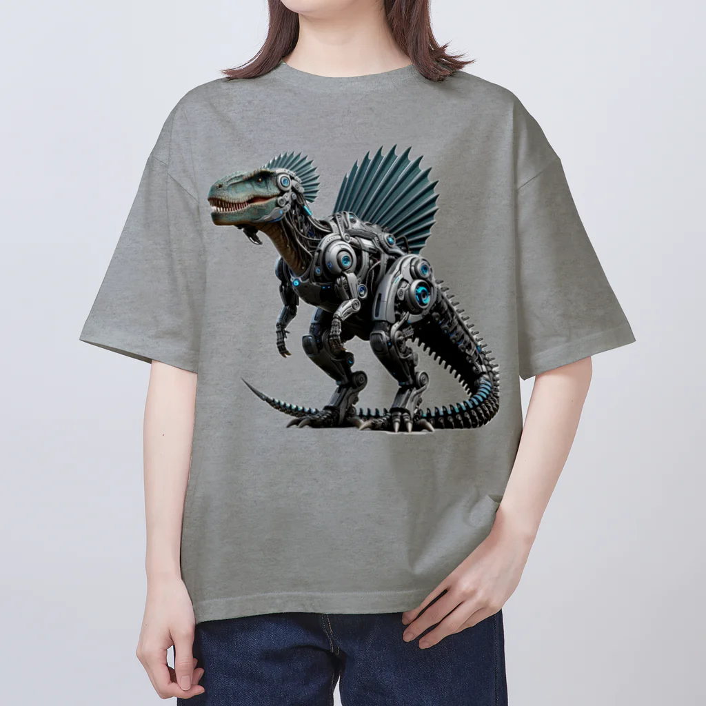 Melkingのメカスピノサウルス オーバーサイズTシャツ