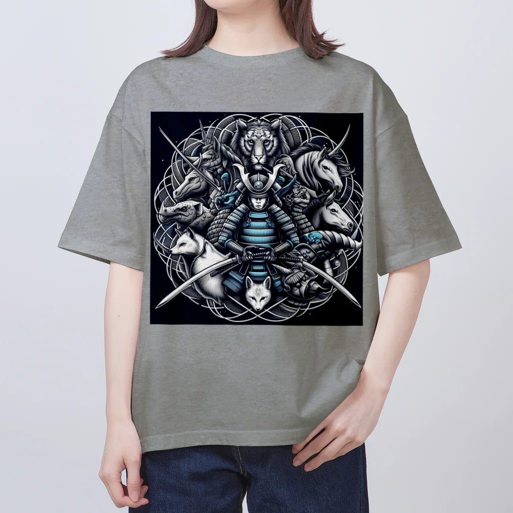 bycatの侍大将とshinobi達 Oversized T-Shirt