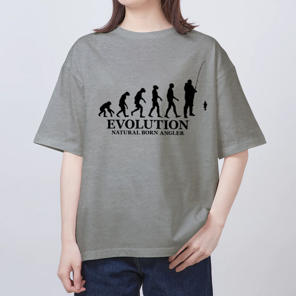 ソルグラフィコ(社員)のNATURAL BORN ANGLER オーバーサイズTシャツ