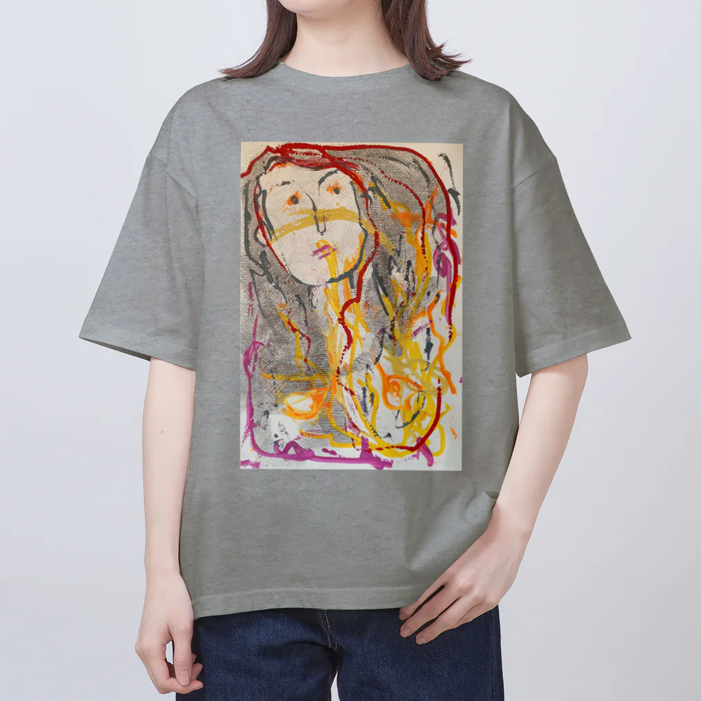 HiraHiraPaperのとなりのあのこ オーバーサイズTシャツ