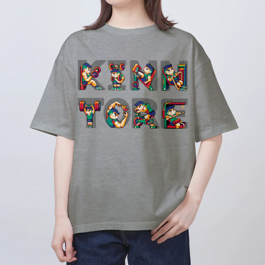 もぺのWord Pixelart “KINN TORE” オーバーサイズTシャツ