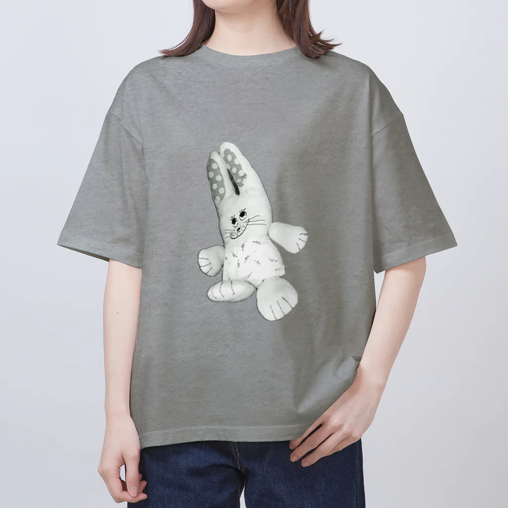 PAW WOW MEOWのおとぼけラビット Oversized T-Shirt