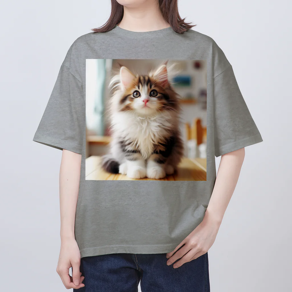 Creation CATのゴージャスCAT Oversized T-Shirt