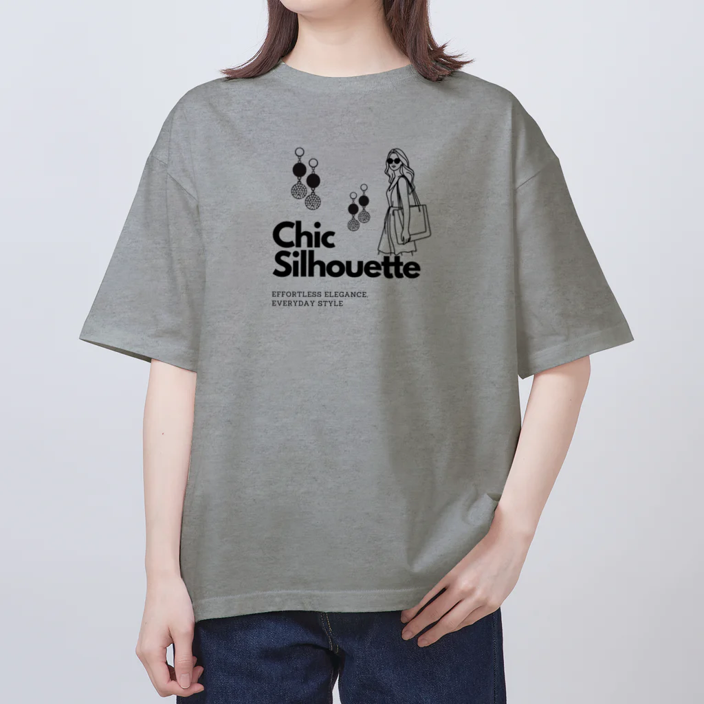 CHIBE86のChic Silhouette Oversized T-Shirt