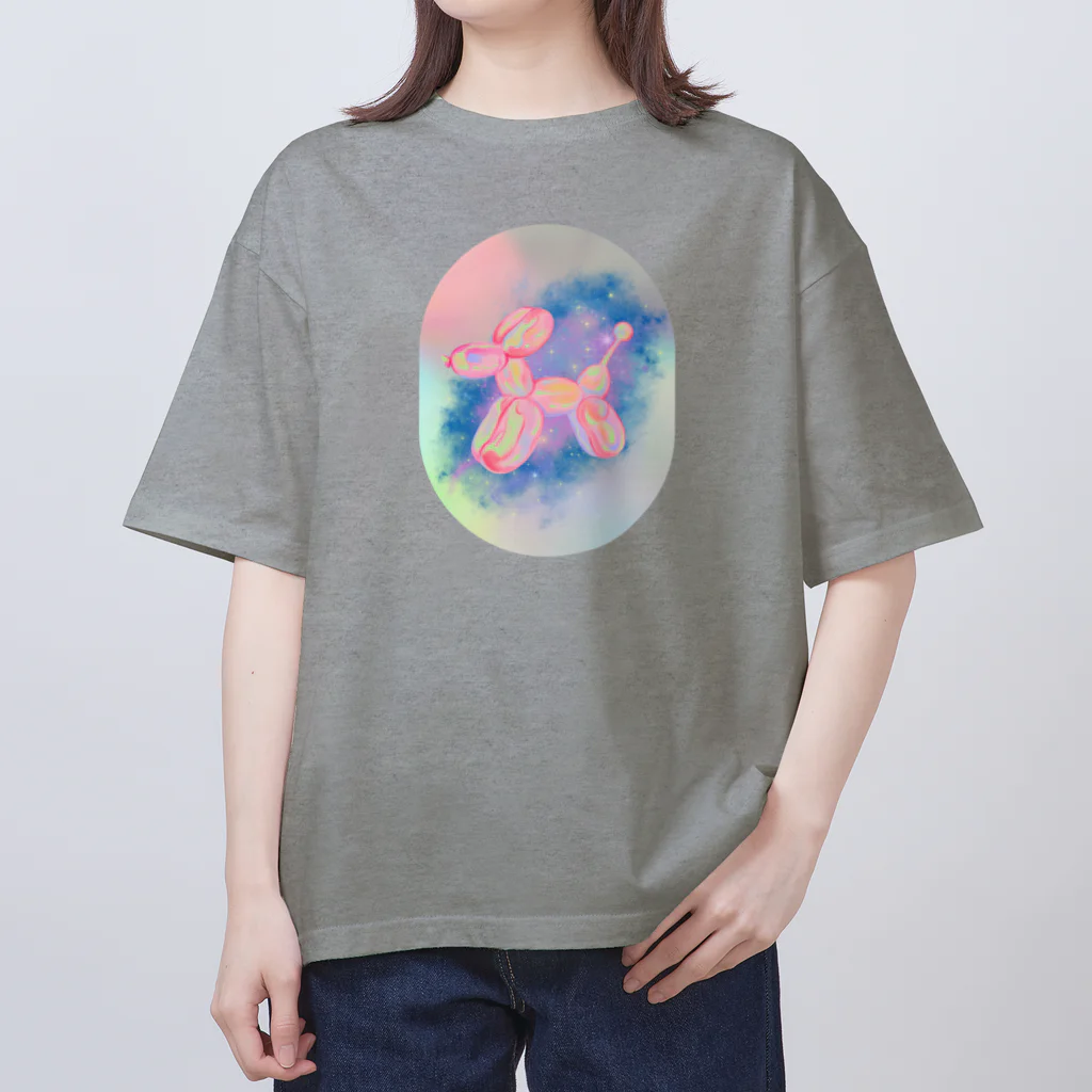 YuRaのバルーンアート オーバーサイズTシャツ