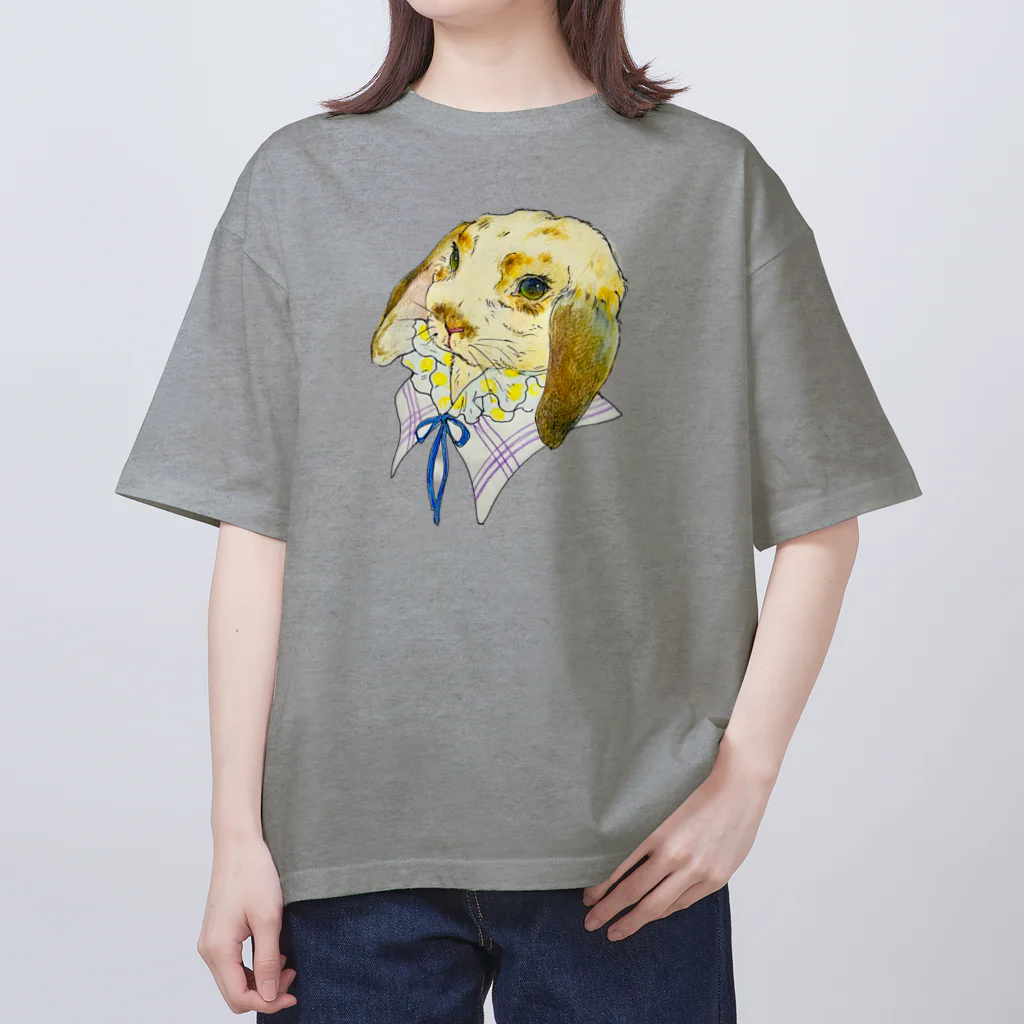 usaginooharikoのロップイヤーのお姉さん Oversized T-Shirt