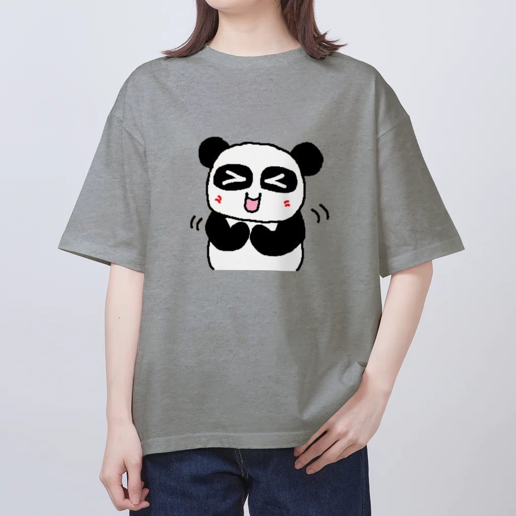 CO-ZOOのぱんだかわいい オーバーサイズTシャツ