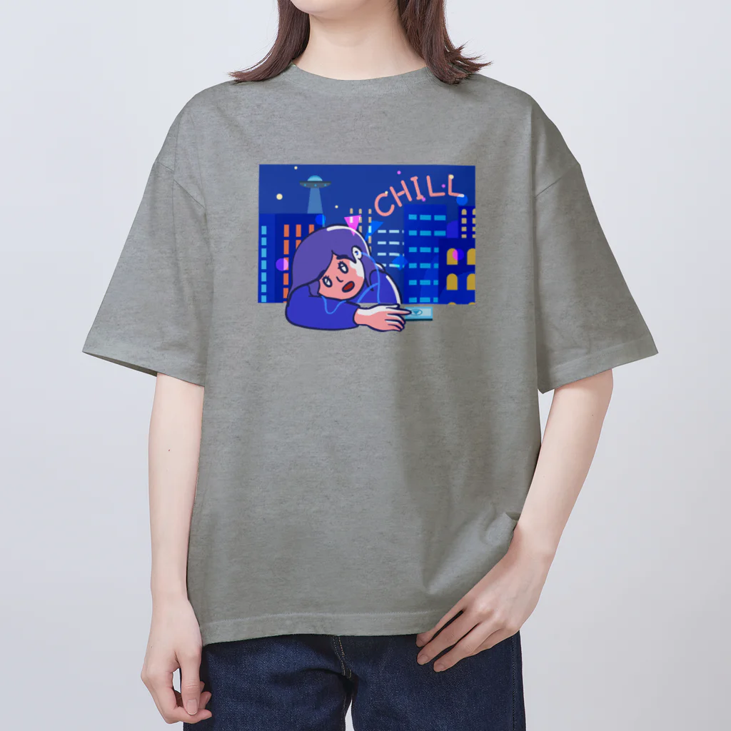 スロータイプ書店 Slowtype Booksのchill チル 161 Oversized T-Shirt