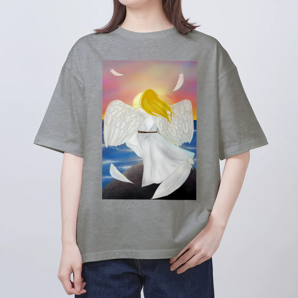 Lily bird（リリーバード）の落陽天使 オーバーサイズTシャツ