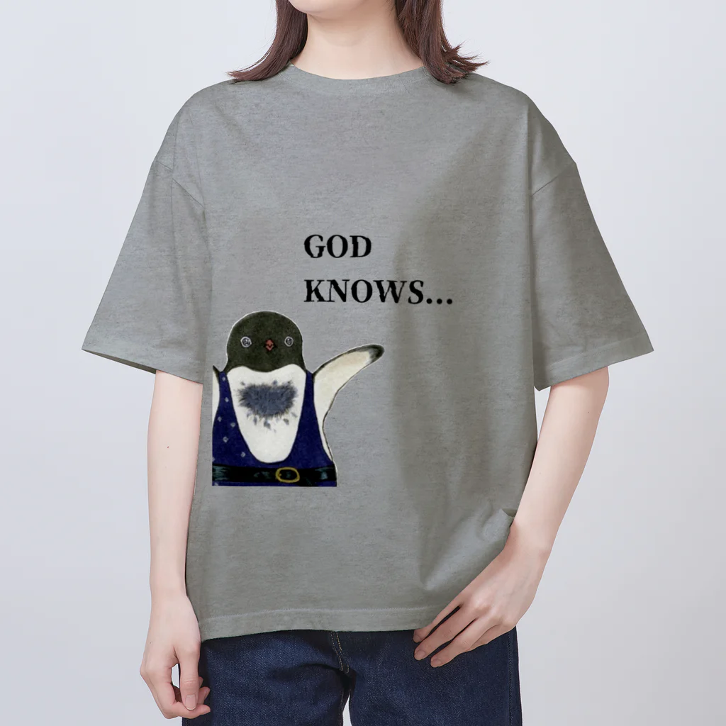 ヤママユ(ヤママユ・ペンギイナ)のGOD KNOWS... オーバーサイズTシャツ