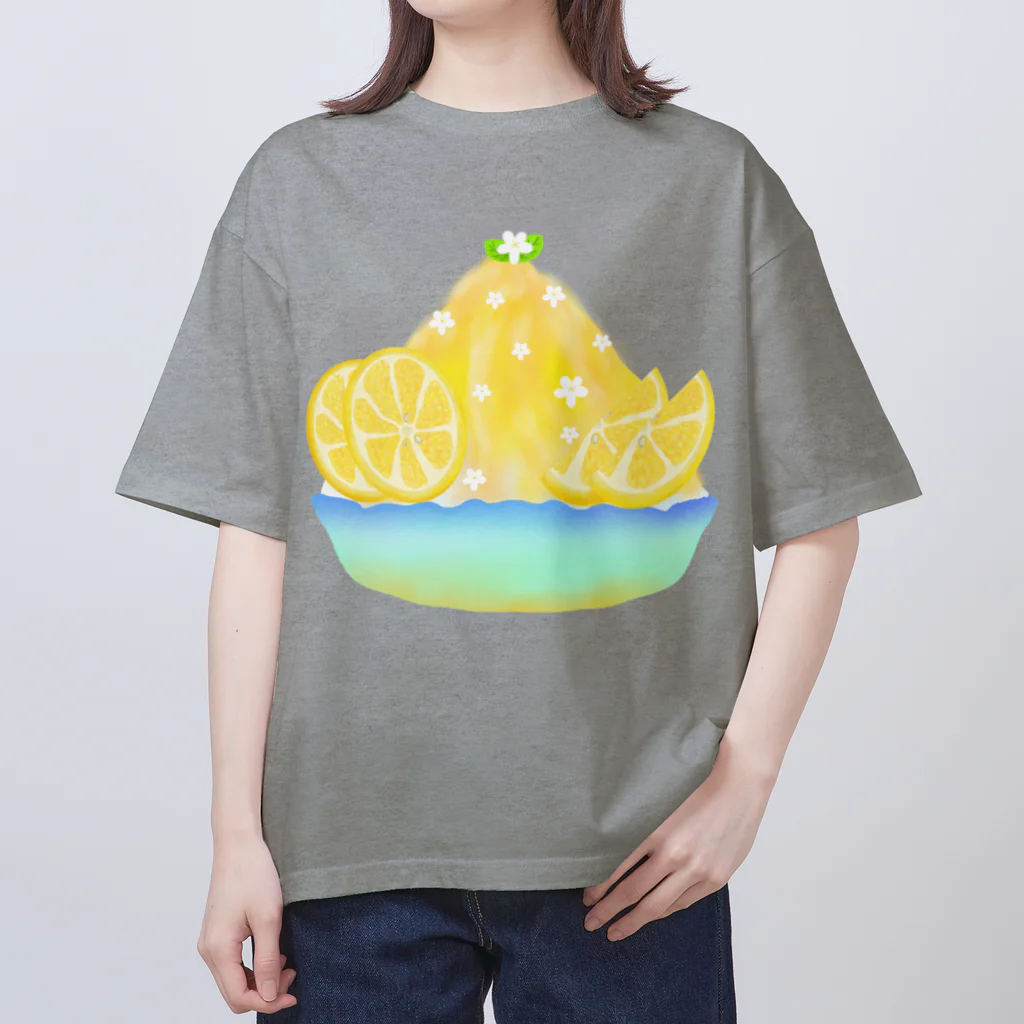 Lily bird（リリーバード）の蜂蜜レモンかき氷 Oversized T-Shirt