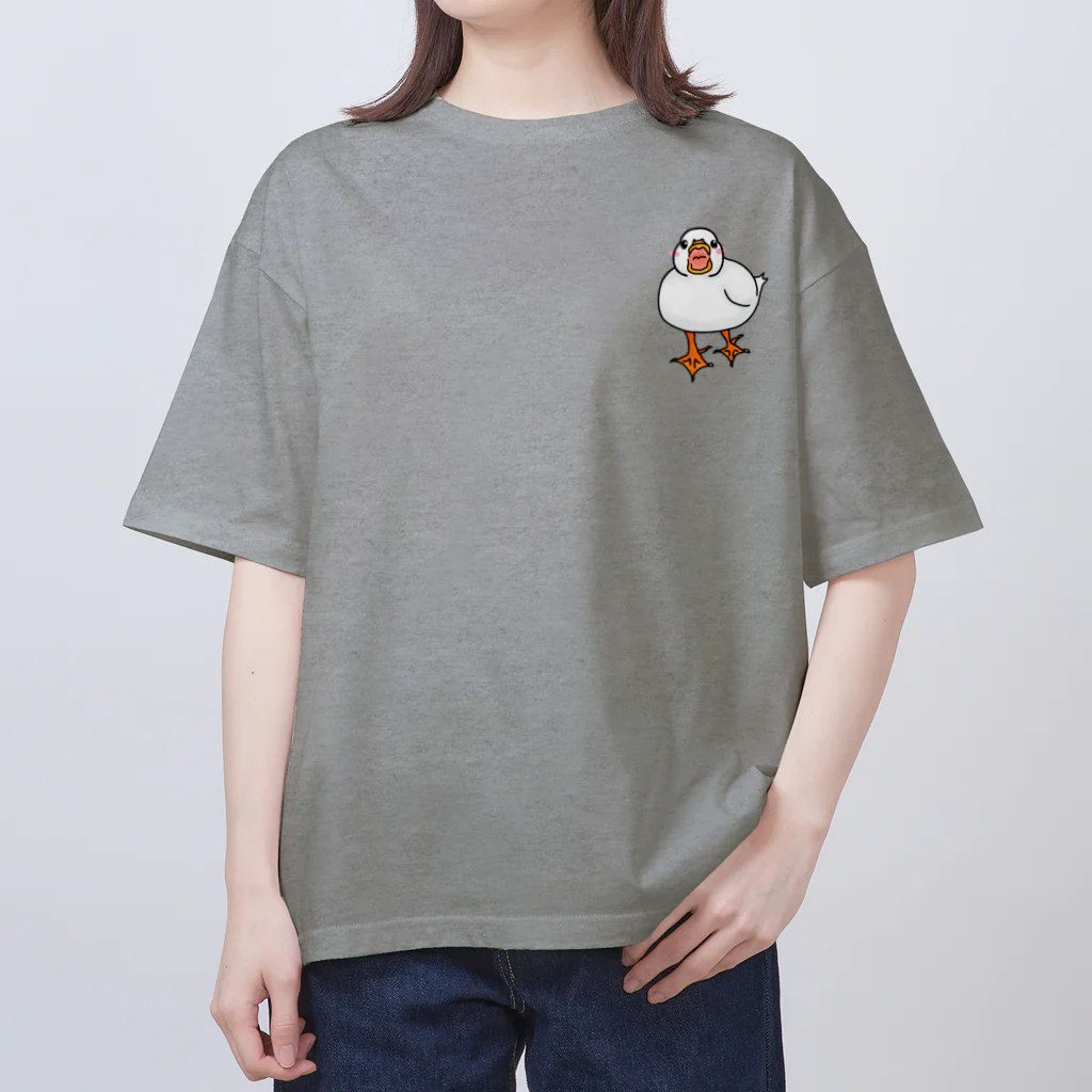 Lily bird（リリーバード）のくわっ❗️コールダックさん② オーバーサイズTシャツ