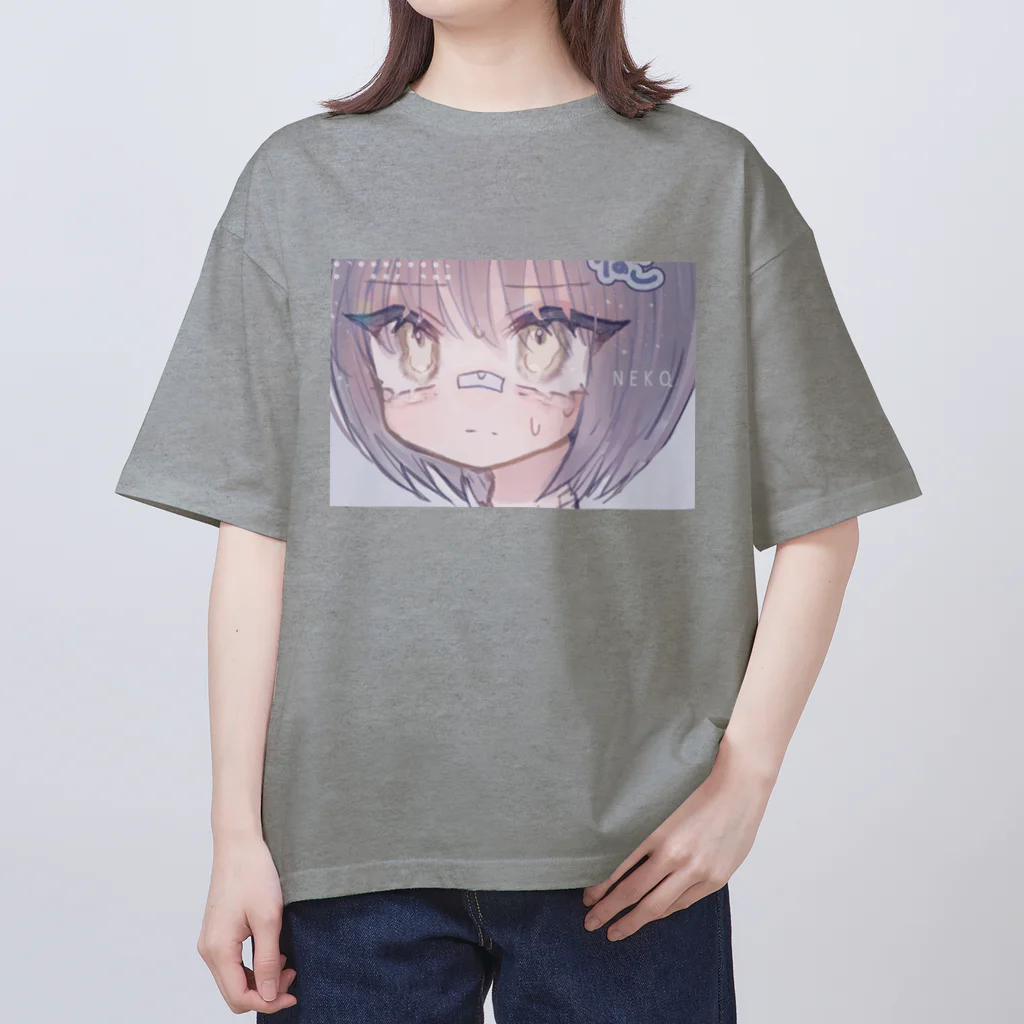 あくむ病院のNEKO オーバーサイズTシャツ