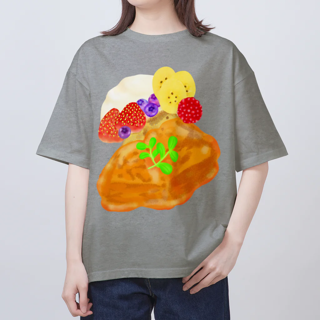 Lily bird（リリーバード）のベリーとクリームとフレンチトースト Oversized T-Shirt