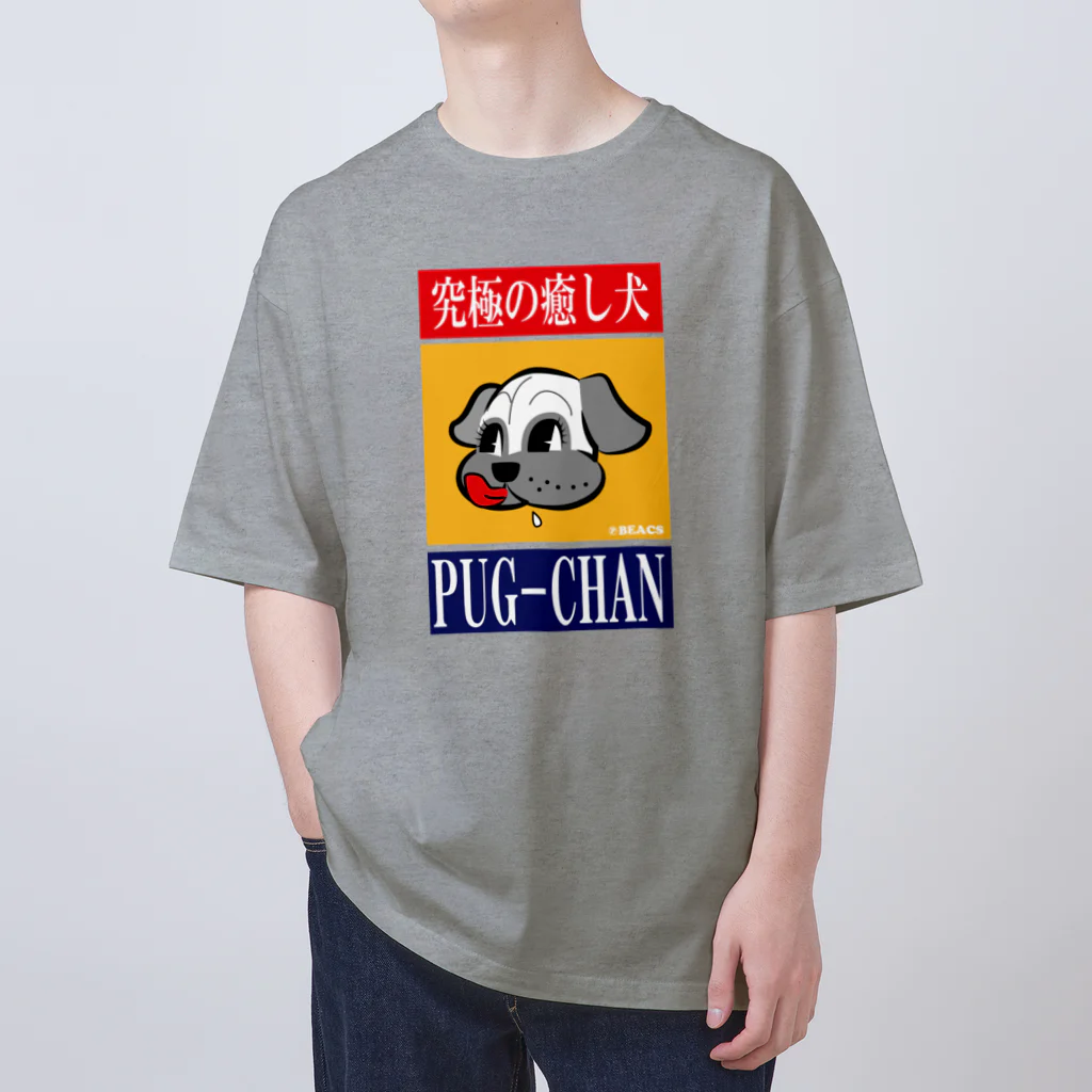 BEACSのPUG-CHAN～究極の癒し犬 Oversized T-Shirt