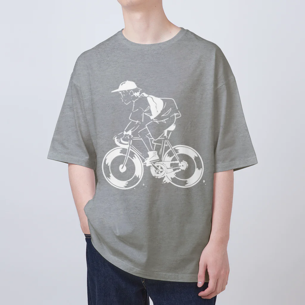 山形屋米店のピストバイクでポタリング Oversized T-Shirt