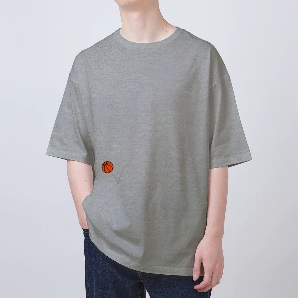 shisyu工房のバスケ少年 ミニバス Oversized T-Shirt