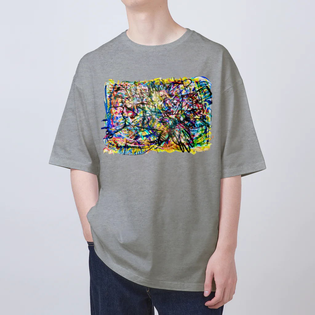 mikoのはみ出しモンスター Oversized T-Shirt