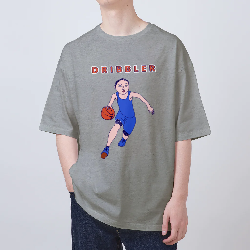 NIKORASU GOのバスケットデザイン「ドリブラー」＜英語バージョン＞＜tシャツ　パーカー　スウェット　ETC＞ Oversized T-Shirt