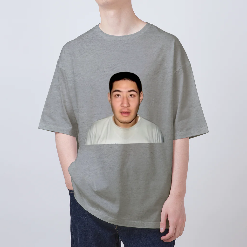 おおむら農場のおおむらまさしプリント Oversized T-Shirt