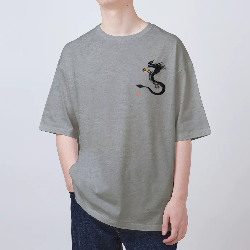 kscotoの龍文字 Oversized T-Shirt