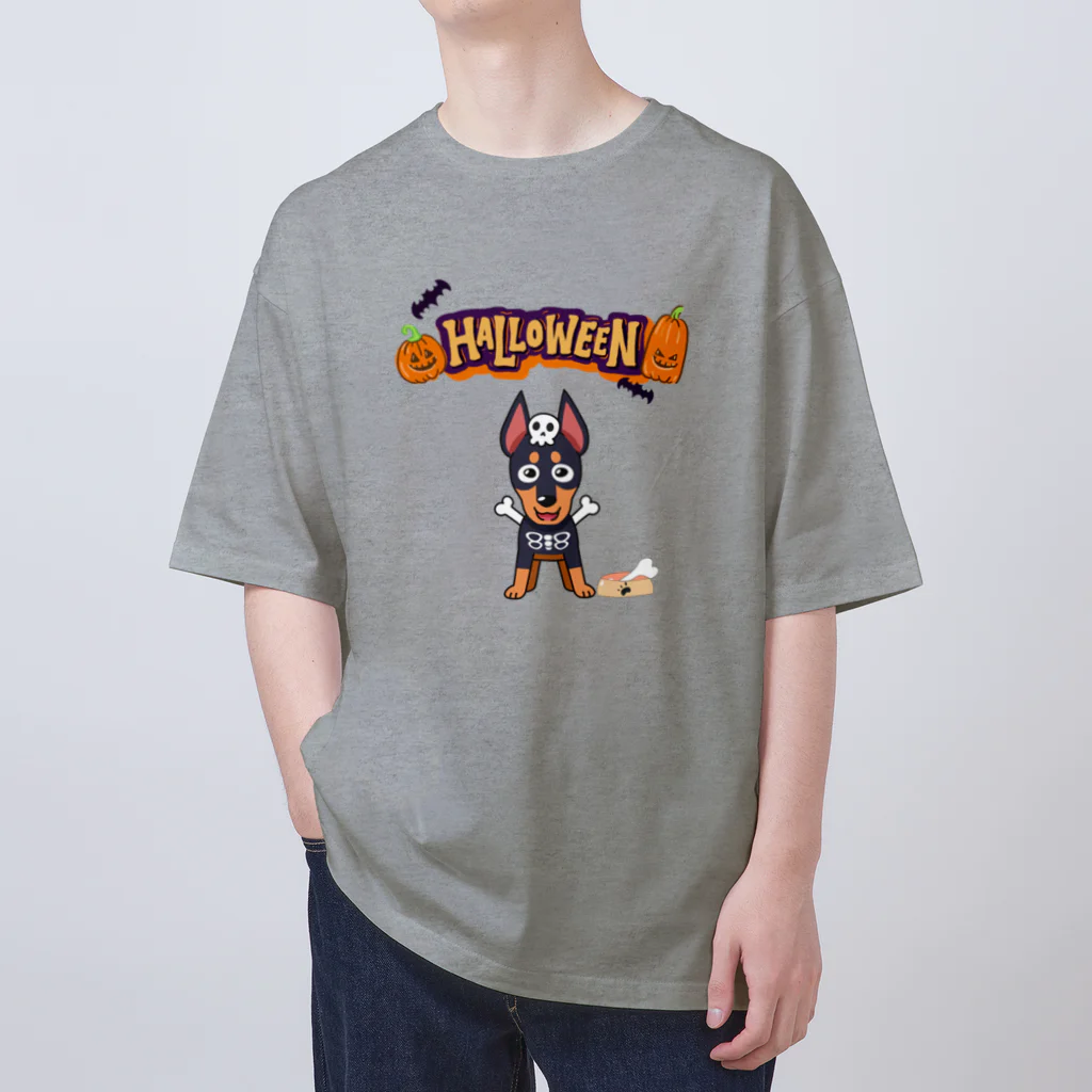 Sky00のハロウィンわんちゃんくん3 オーバーサイズTシャツ