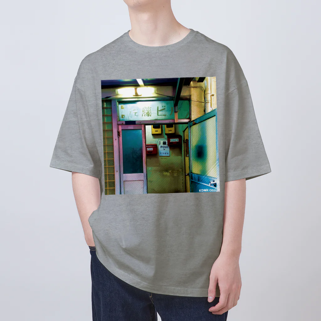 KDMR designの上野の雑居ビル Oversized T-Shirt