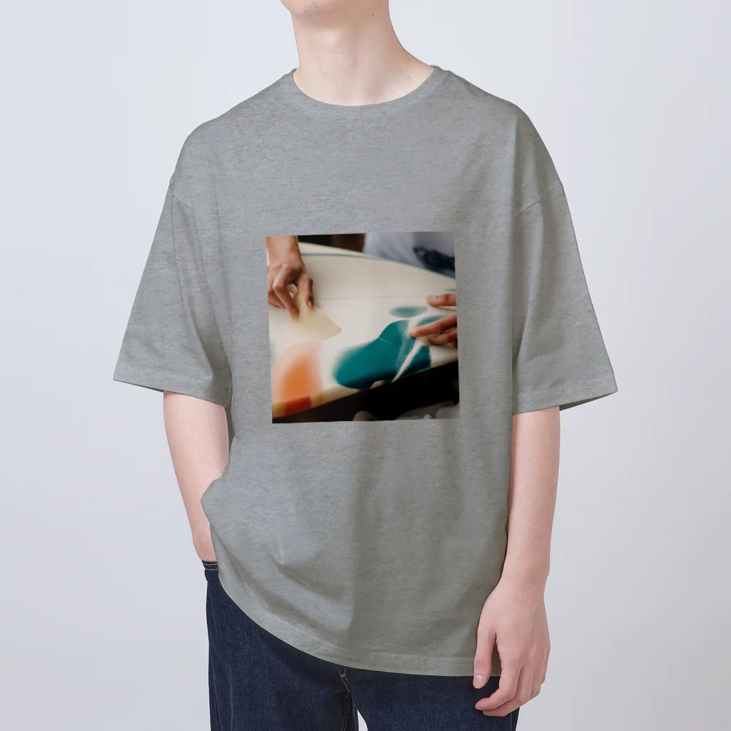 fuji_0329のサーフワックス Oversized T-Shirt