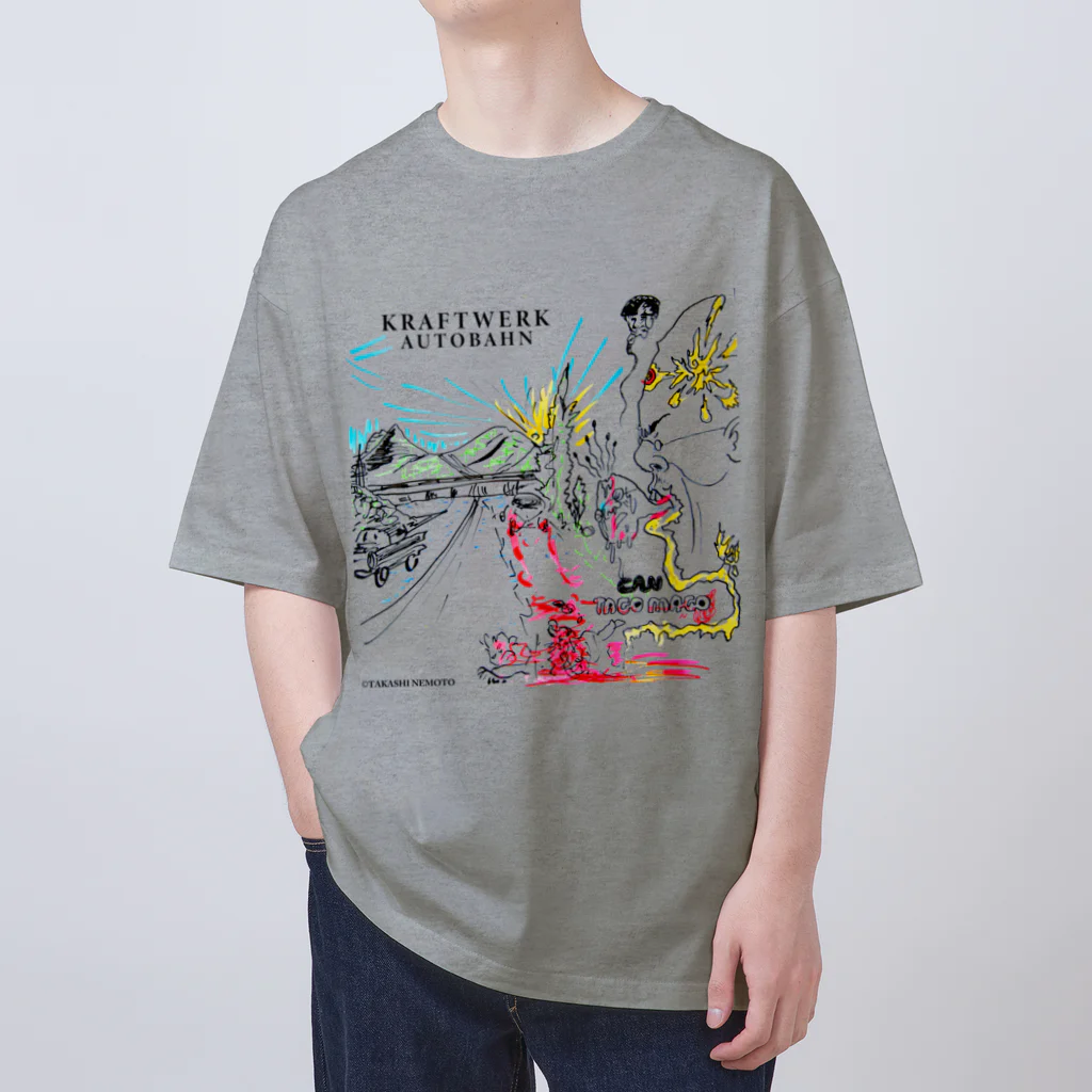 根本敬小売店（SUZURI店）のKraftwerk Autobahn Oversized T-Shirt