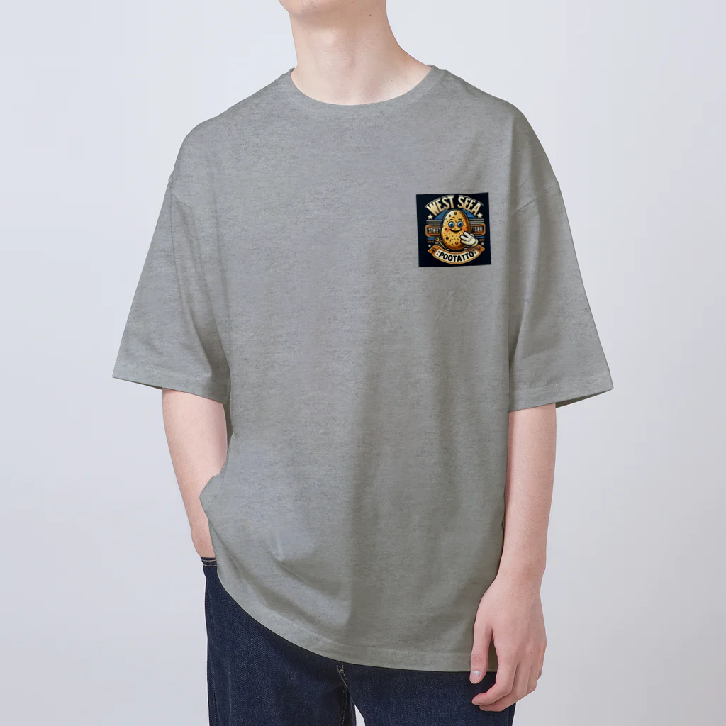 REPUBLIC_7_storeのポテトマン Oversized T-Shirt