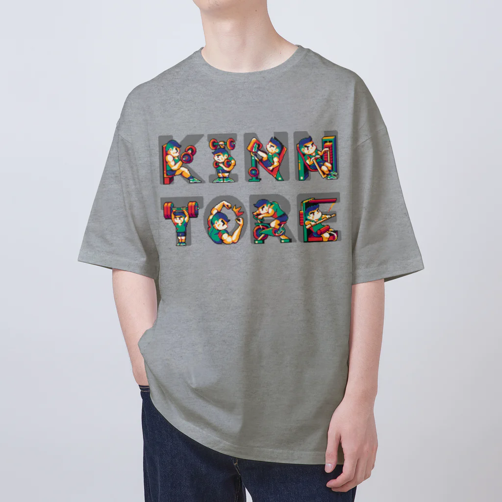 もぺのWord Pixelart “KINN TORE” オーバーサイズTシャツ