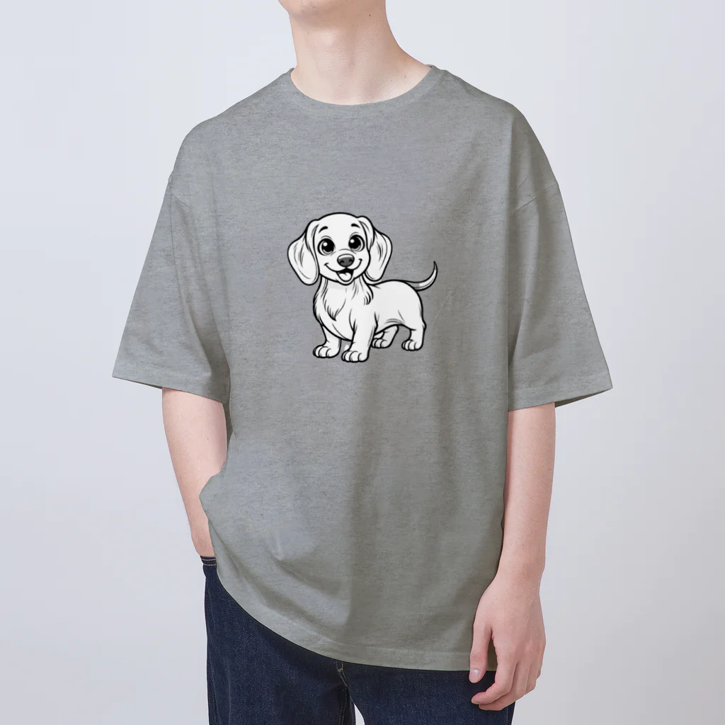 ニュートラルノードの✨DachsSmile✨ オーバーサイズTシャツ