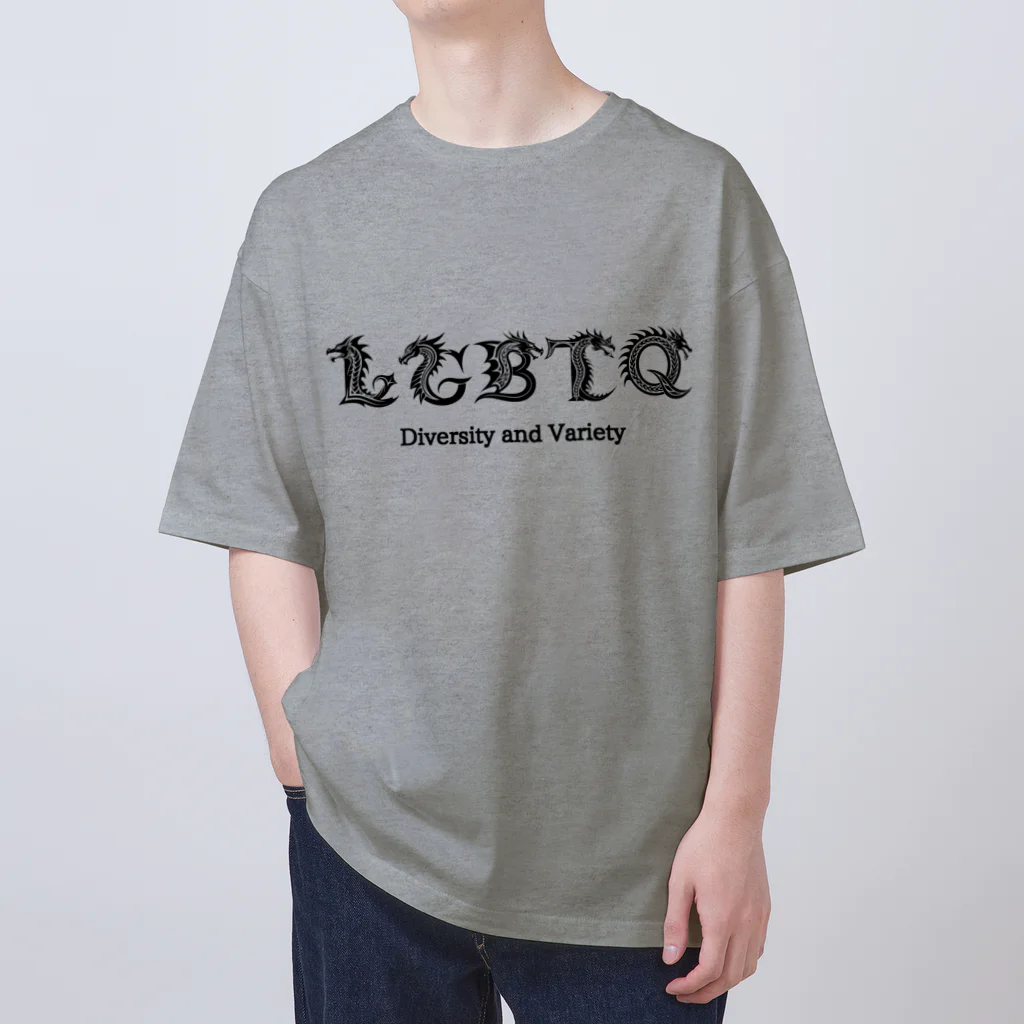 AwagoModeのLGBTQ　Type2 (7) Oversized T-Shirt