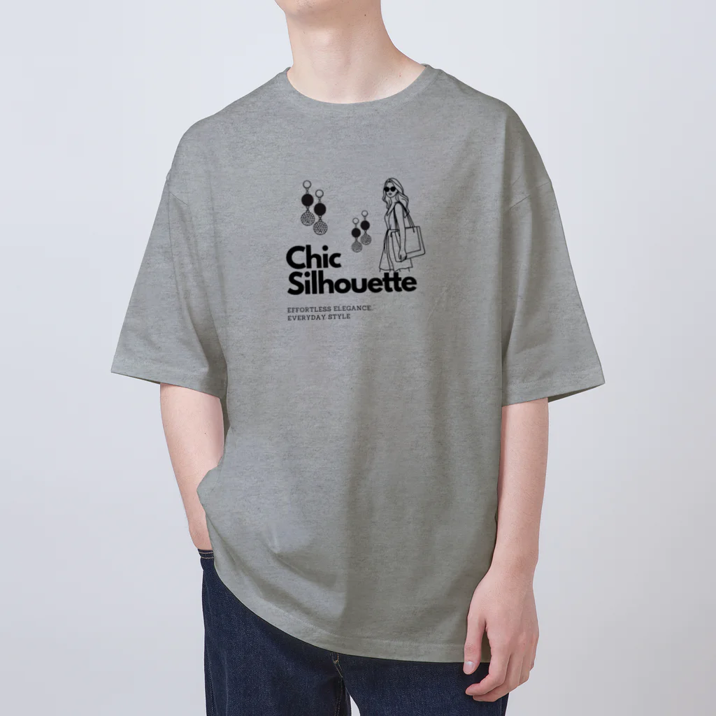 CHIBE86のChic Silhouette Oversized T-Shirt