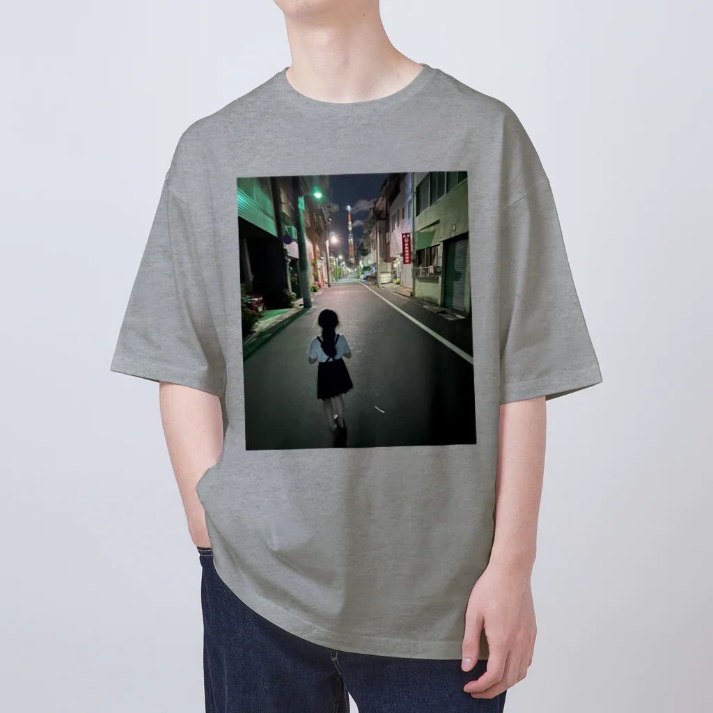 おおむら農場のすかいとぅりー Oversized T-Shirt