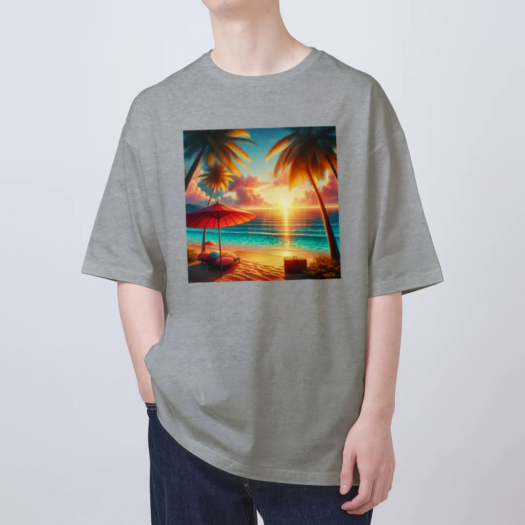 keystoneのAt the beach Oversized T-Shirt