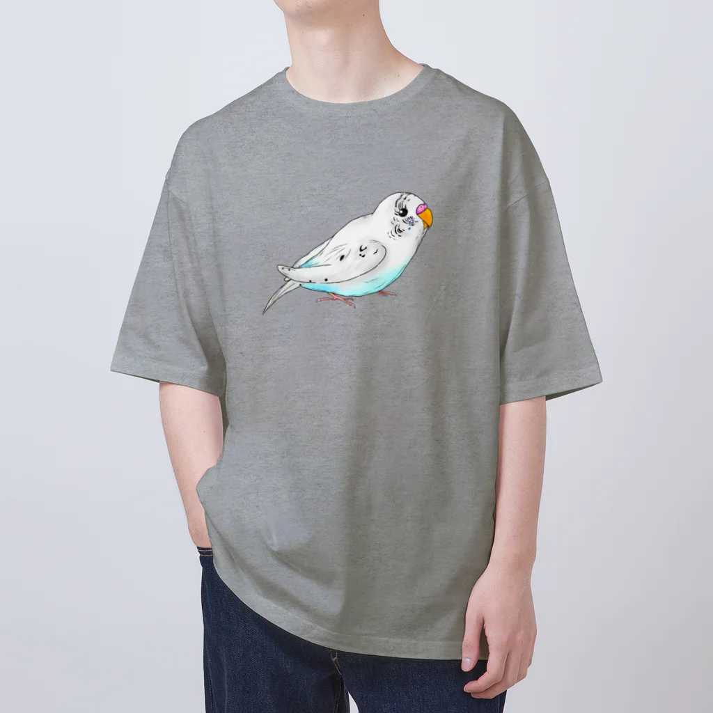 Lily bird（リリーバード）のセキセイインコのピーコちゃん Oversized T-Shirt