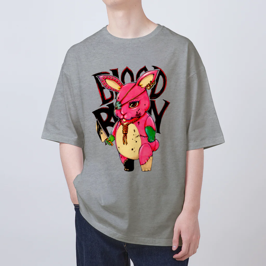 月が輝くこんな夜にのBLOOD BUNNY Oversized T-Shirt