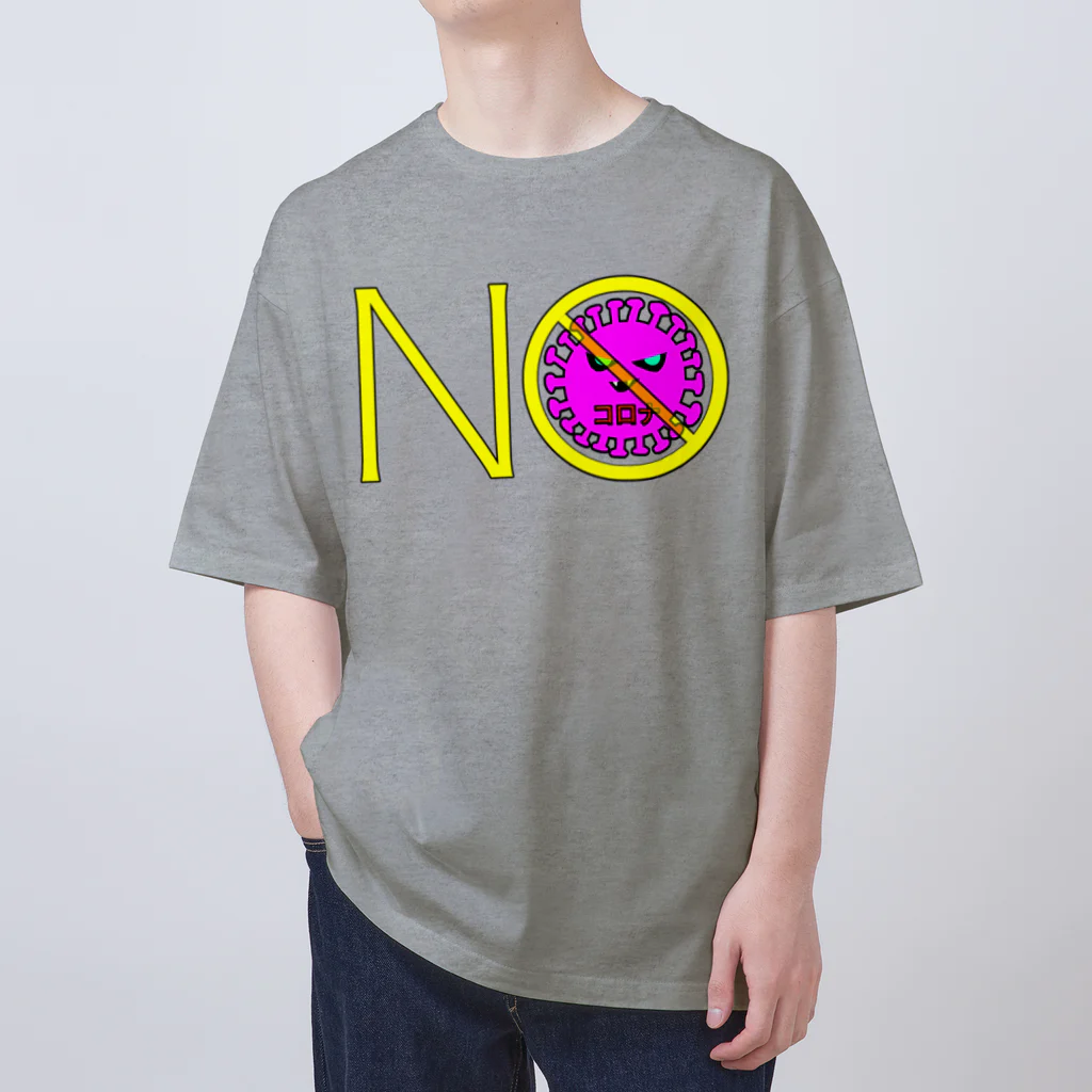 LalaHangeulのNOコロナ Oversized T-Shirt