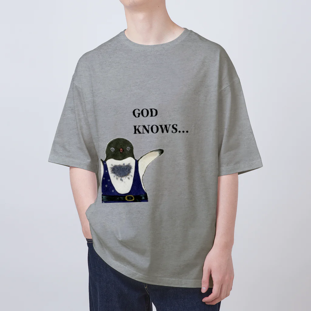 ヤママユ(ヤママユ・ペンギイナ)のGOD KNOWS... オーバーサイズTシャツ