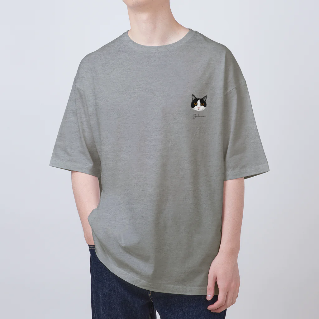 みきぞーん｜保護猫 ミッキー画伯と肉球とおともだちのjolene Oversized T-Shirt