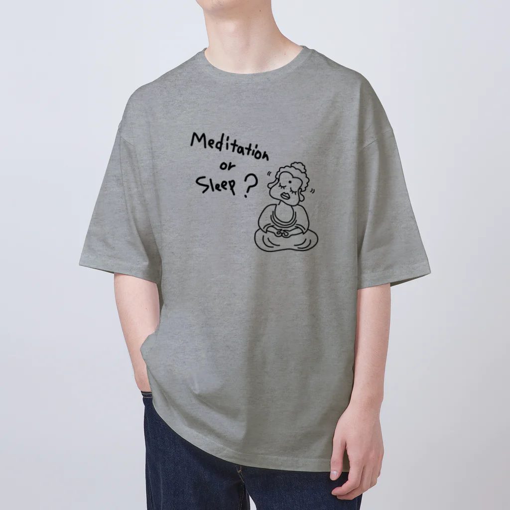 sandy-mのメディテーション オア スリープ？ Oversized T-Shirt